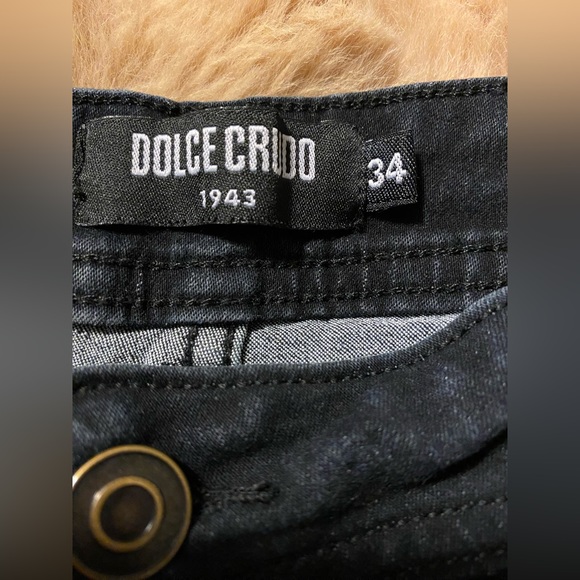 Dolce Crudo black skinny mid rise jeans - Picture 8 of 8